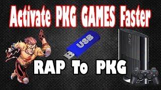 How To Activate PKG GAMES Faster And Easier PS3 HAN