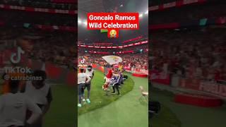 Goncalo Ramos Crazy Celebration #football #shorts