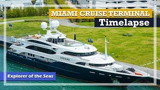 Cruise Capital of the World | A Miami Cruise Terminal Timelapse