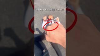 How to Make a Fist for Fighting #streetfighter #fighting #fighter #boxing