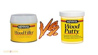 Wood Putty vs Wood Filler? What is the Best for your Woodworking Project?