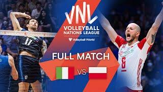  ITA vs.  POL - Full Match | Final 3-4 | Men's VNL 2022