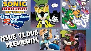 Sonic IDW Comics- The Phantom Riders Arc Issue 71 (Dub) "PREVIEW!"