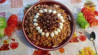 COOKING PILAF AT HOME. Palov (osh) tayyorlash.