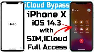 [WINDOWS] iCloud Bypass iPhone X iOS 14.3 with SIM,DATA, iCloud Sign in Full Access ,Free Support