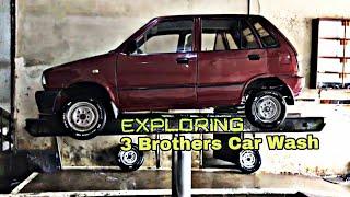 Vlog#2 Exploring |3 Brother's Car Wash| Ahsan Afzal | Hello Ronny| khi #vlog #exploring #karachi