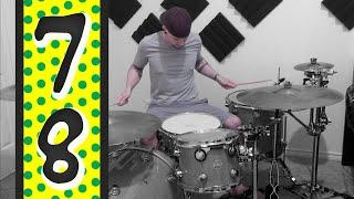 Math Drumming in a 7/8 Odd Time Signature