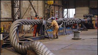 Manufacturing process of TAI-I Electric Wire and Cable, Making rope through medieval.