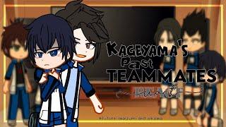 ||Kageyama's Past Teammates React to Kageyama||REMAKE||‍️