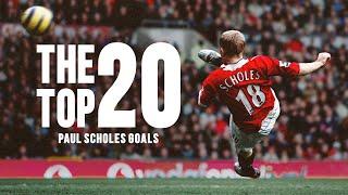 Paul Scholes: TOP 20 GOALS ️