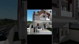 30x50 House Design 3D| #Shorts