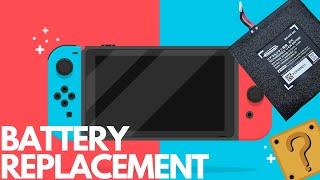 NINTENDO SWITCH NOT TURN ON - BATTERY REPLACEMENT !!