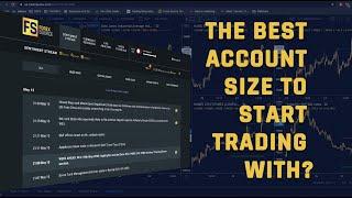 The Best Account Size To Start Trading With?