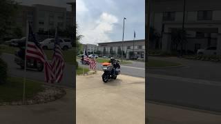 Joined the Great American Convoy!  #shorts #woundedwarriorproject #harleydavidson