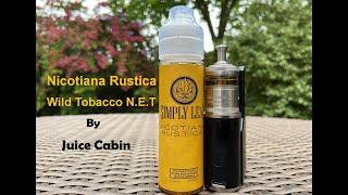 Nicotiana Rustica N.E.T liquid | By Juice Cabin | Highly recommended