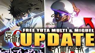 FREE YUTA MULTI & *NEW* SSR MIGUEL FIRST LOOK! (JP - Jujutsu Kaisen Phantom Parade)