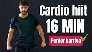 TREINO HIIT para perder barriga DE 16 MIN - Corpo inteiro, sem equipamentos, sem repetições