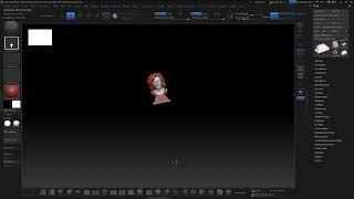 Zbrush - Prepare the bust for 3D printing - Part 1