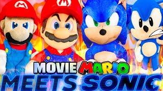 Crazy Mario Bros: ¡Película Mario Conoce a la Película Sonic!