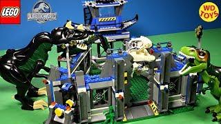 New Lego Jurassic World Indominus Rex Breakout Stop Motion Speed Build Indominus Rex Vs T-Rex 75919