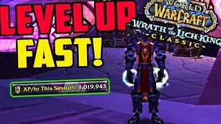 The Easiest Way To Level Your Death Knight Alt in WOTLK Classic!