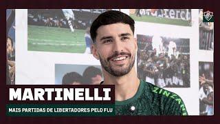 MARTINELLI SE TORNA O JOGADOR COM MAIS PARTIDAS DE LIBERTADORES PELO FLUMINENSE