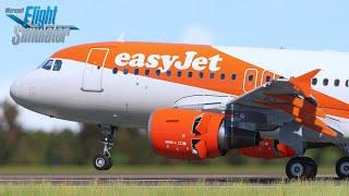 MSFS | Fenix A319 | Belfast to Liverpool + very smooth landing