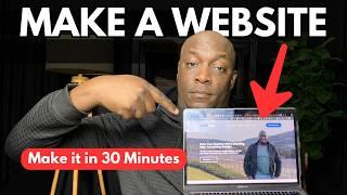 how to make a Business Website In 30 Minutes in 2024 (Tutorial For Beginners)