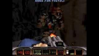 Duke Nukem 3D Walkthrough E4L1 - It's Impossible! [Come Get Some]