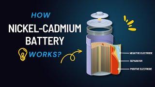 Nickel Cadmium Battery Working | NiCad Battery