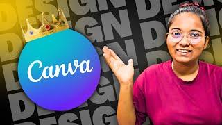 Canva Tutorial For Beginners | How to Use Canva Like PRO in 2025 [FREE]