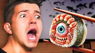 I Tried the SCARIEST Sushi in ROBLOX (Scary Sushi | Full Game)