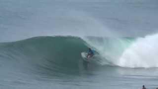 Surfing Hurricane Igor in Barbados!