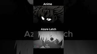 Azure Latch VS Anime Comparison (BEE SHOT + SNEAKS)