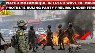 BreakingMozambique In Fresh Wave Of Mass Protests after Opposition party plan to impeach Frelimo