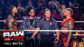 FULL MATCH: Roman Reigns vs. Solo Sikoa | Tribal Combat for Ula Fala: Raw on Netflix premiere