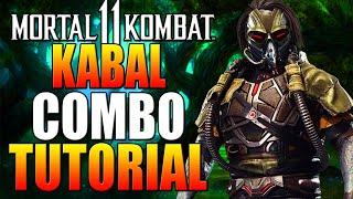 Mortal Kombat 11 Kabal Combos - Mortal Kombat 11 Kabal Combo Tutorial Daryus P