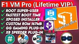 F1 VM Root Latest 2023 - f1vm android 12 supported Ulta lite version