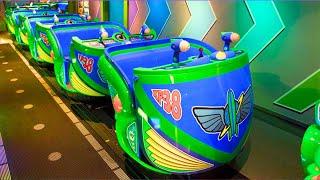 [NEW] BUZZ LIGHTYEAR ASTRO BLASTERS - LOWLIGHT POV | DISNEYLAND