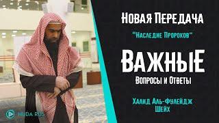 Таких вопросов давно не было! | НОВАЯ ПЕРЕДАЧА "Наследие Пророков" | Шейх Халид Аль-Фулейдж