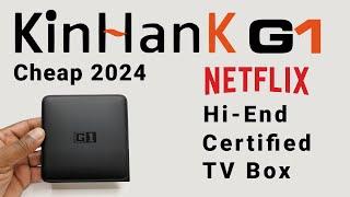 KinHank G1 Amlogic S905X4 J Google-zertifizierte Dolby Vision TV-Box