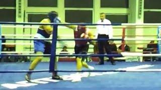 Angel Angelov (black shorts) vs Ivan Simeonov - 91 k