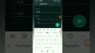 How to send POLL on whatsapp? New Feature|2023|#techsenseop