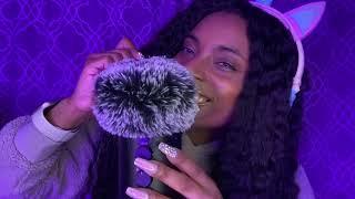 Asmr Bug  Searching and Plucking Fluffy Mic Sounds Inaudible Whispers