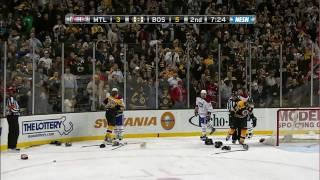 Bruins-Habs brawls, goalie fight uncut 1080p NESN HD 2/9/11