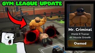 NEW GYM LEAGUE UPDATE HAS TRAINERS ROBLOX