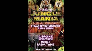 Brockie - MC Det @ 19 Years of Jungle Mania - 26.10.2012