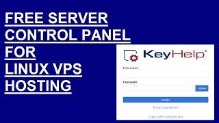 Free Server Control Panel For Linux VPS Hosting