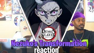 Demon Slayer - Nezuko vs Daki Reaction!!!(NEZUKO TRANSFORMS?!!!)