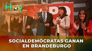 Hoy en el Mundo: Socialdemócratas ganan en Brandeburgo